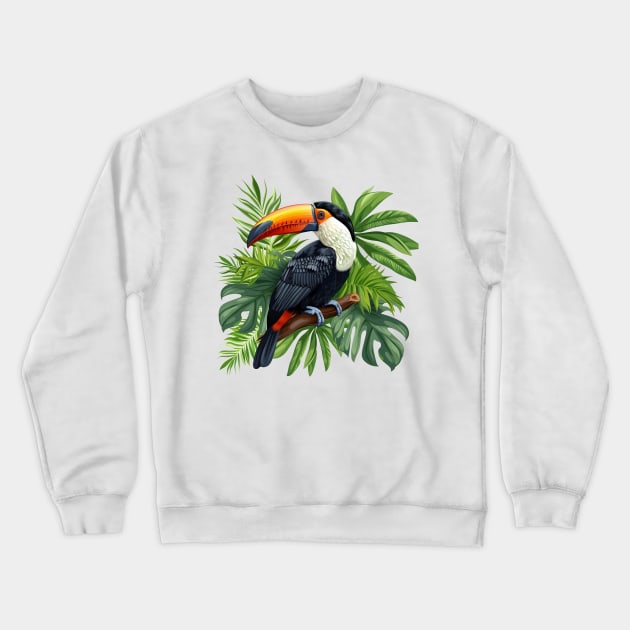 Toucan Lover Crewneck Sweatshirt by zooleisurelife